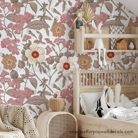 Removable Wallpaper | Not Your Grandma's Wallpaper! – Just For You Wall ...